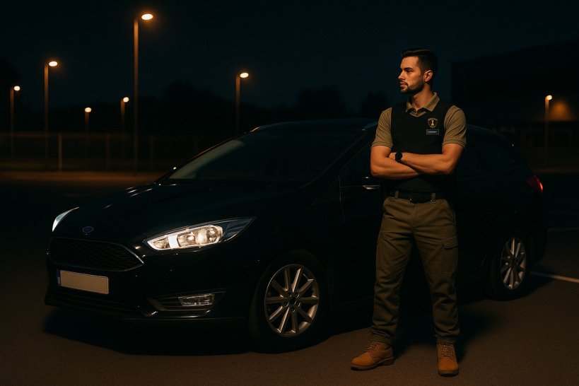 Patrouille de sécurité en véhicule