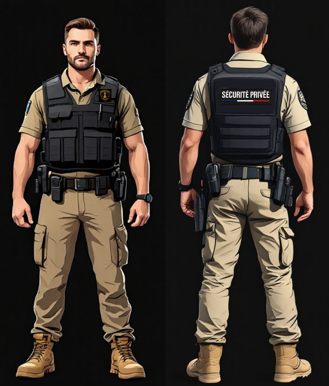 Tenue agent Tactical Guard